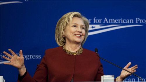 Hillary Clinton chính thức tranh cử tổng thống