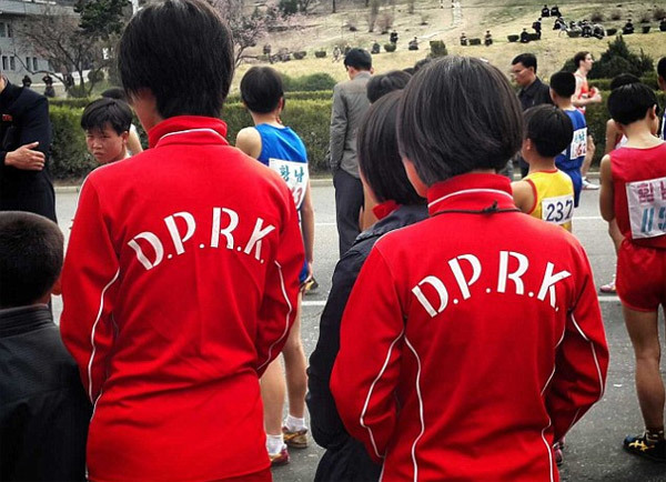 Cận cảnh cuộc chạy việt dã quốc tế ở Triều Tiên