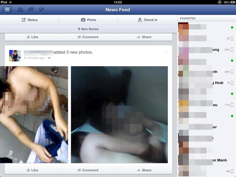 Cô gái Hải Dương tố tình cũ đưa ảnh sex lên Facebook