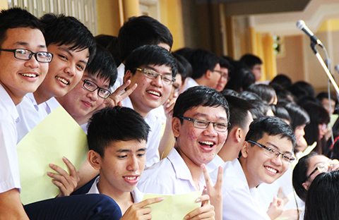 Học sinh thi thử THPT quốc gia trong 4 ngày