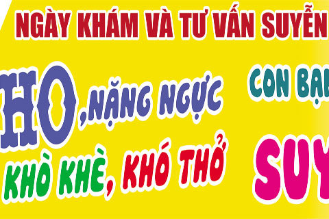 Khám hen suyễn miễn phí cho trẻ em