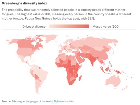 Tiếng Anh là ngôn ngữ phổ biến thứ mấy trên thế giới?
