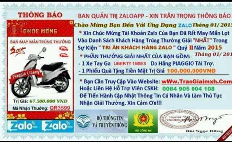 Mất tiền oan từ chiêu lừa qua Zalo