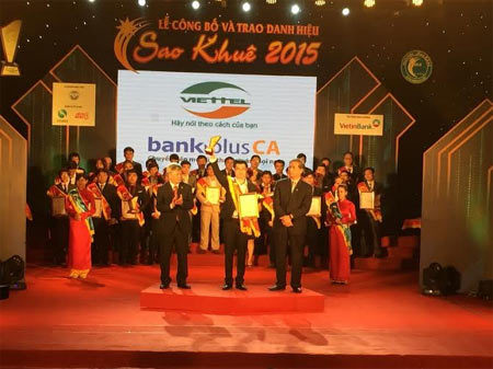 Viettel lập kỉ lục ở Sao Khuê 2015