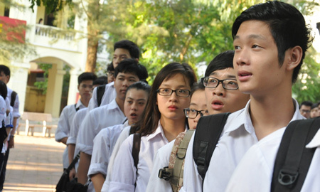 Hà Nội: Thí sinh chỉ thi tốt nghiệp được lựa chọn cụm thi