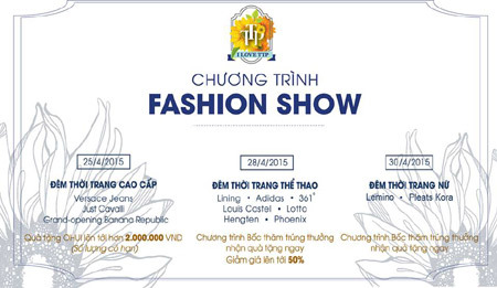 Sôi động Tuần lễ thời trang ở Tràng Tiền Plaza