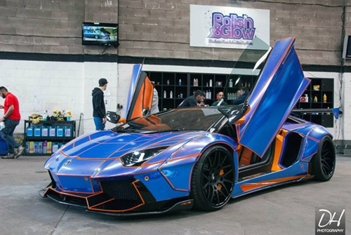 Kinh hãi với Lamborghini Aventador độ công suất khủng