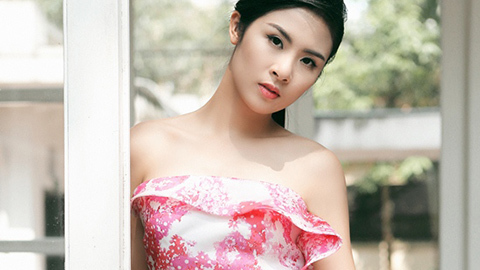 Hoa hậu Ngọc Hân ngày càng đẹp lên