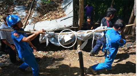 Hình ảnh khủng khiếp trong trại buôn người ở Thái Lan