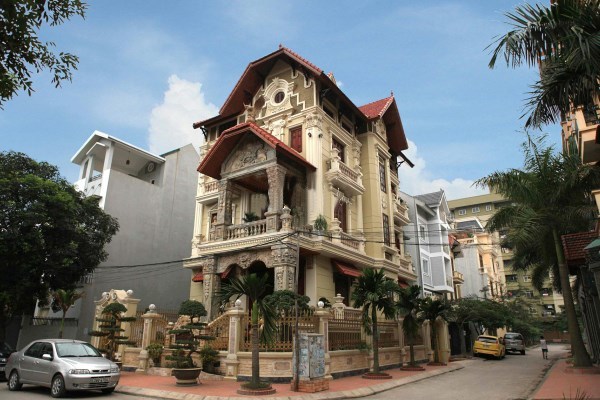 Đẹp lộng lẫy ngôi biệt thự phong cách Pháp của đại gia Hà Nội