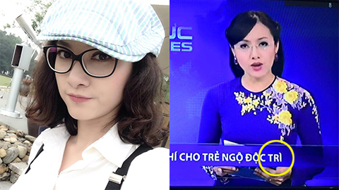 MC Thanh Vân công khai văng tục lỗi sai sót của VTV