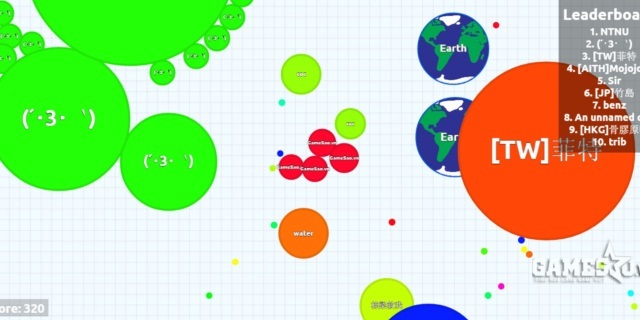 Agar.io - Phiên bản đơn giản nhưng màu mè của 'Cá lớn nuốt cá bé'