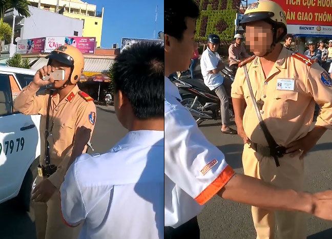 Bị ngưng việc vì quay clip CSGT?