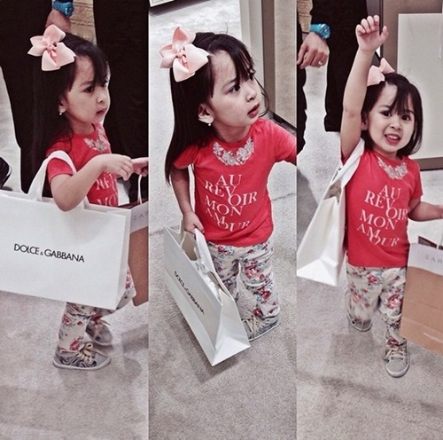 Alaia Jose - cô nhóc 4 tuổi với loạt túi hiệu 