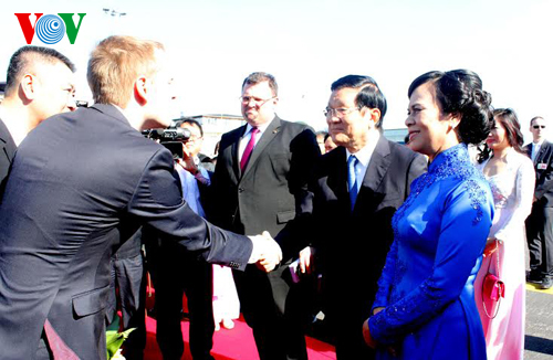 Chủ tịch nước thăm CH Séc