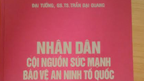 Bộ trưởng Công an viết sách về bảo vệ an ninh Tổ quốc