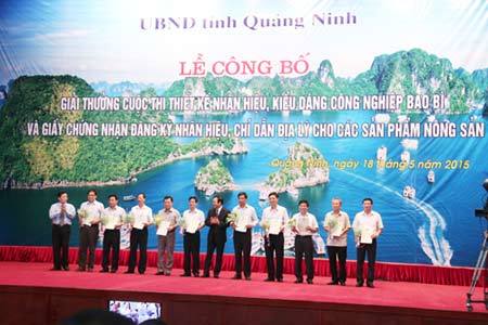 Bảo hộ thương hiệu nhiều mặt hàng nông sản Quảng Ninh