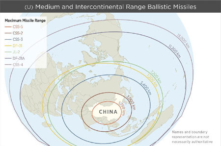 Trung Quốc trang bị nhiều đầu đạn cho tên lửa