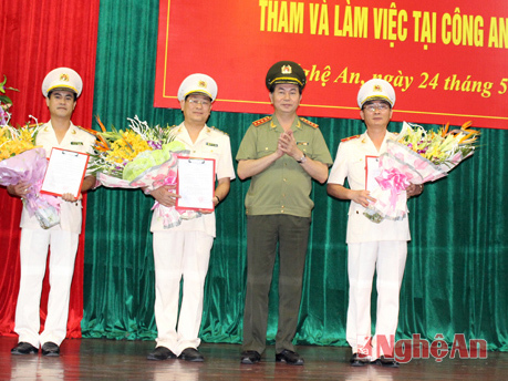 Bổ nhiệm Giám đốc Công an Nghệ An