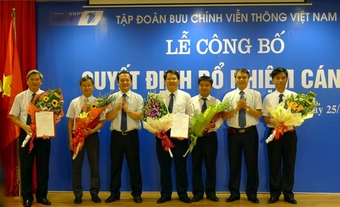 bổ nhiệm, cán bộ, VNPT, lãnh đạo