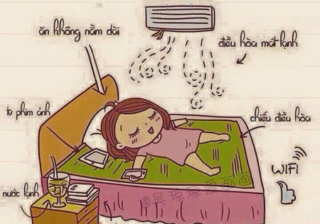 Cười không ngậm được miệng với những 'bi kịch' ngày nóng