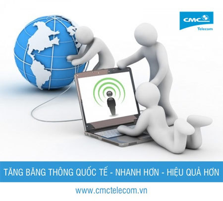 CMC Telecom mạnh tay tăng băng thông Internet quốc tế