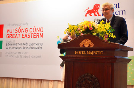 Great Eastern chung sức phòng ngừa ung thư