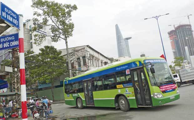 Thêm 124 triệu USD cho xe buýt TP Hồ Chí Minh