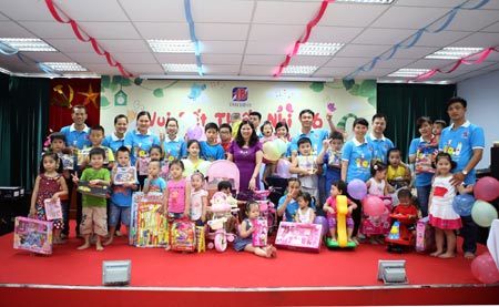 Sôi động Tết Thiếu nhi ở Tâm Bình