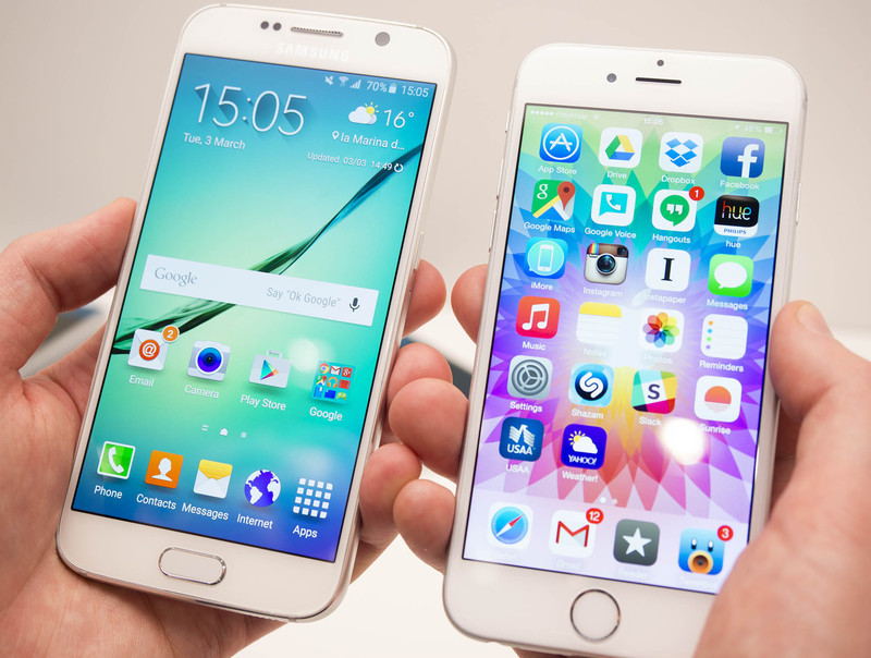 Thêm bằng chứng Galaxy S6 “thất thế” trước iPhone 6