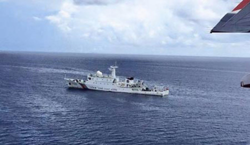 Tàu TQ xâm phạm lãnh hải Malaysia ở Biển Đông
