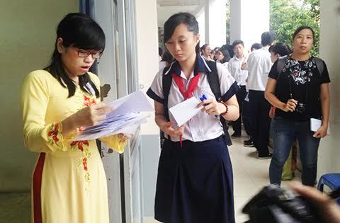 Hơn 77.000 thí sinh dự thi vào lớp 10 ở TP.HCM