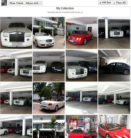Choáng ngợp trước gara xế khủng gần 70 tỷ của hôn phu Midu