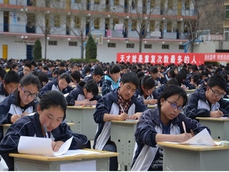 Những đề thi đại học của Trung Quốc