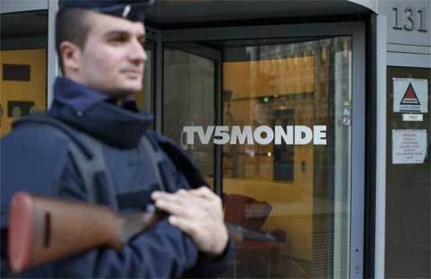 Pháp nghi tin tặc Nga đánh sập mạng đài TV5