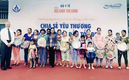 Mead Johnson Nutrition đồng hành cùng trẻ em có hoàn cảnh khó khăn