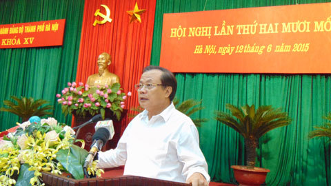 Bí thư Hà Nội: Vụ chặt cây xanh không đúng có mức độ