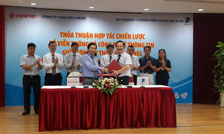 Hanel hợp tác chiến lược với VNPT về viễn thông - CNTT