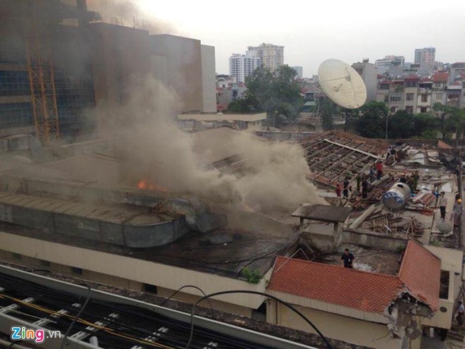 Hỏa hoạn tại Đài Truyền hình Việt Nam