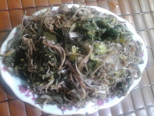 Về xứ Mường ăn rau đắng đồ