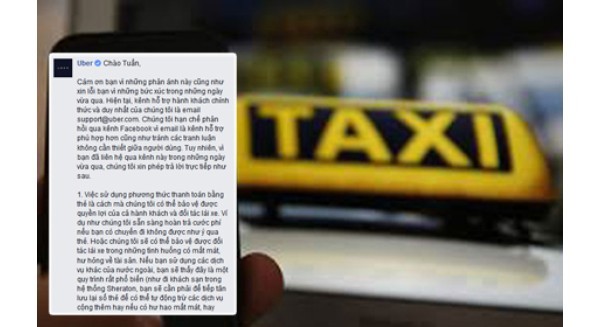 Đi taxi Uber, nôn trên xe bị phạt 350 ngàn dọn vệ sinh