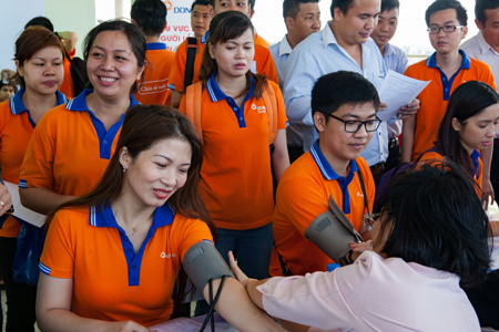 20 năm DongA Bank đồng hành hoạt động hiến máu cứu người