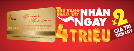 Mừng sinh nhật, Pico tặng khách hàng thân thiết 4 triệu đồng