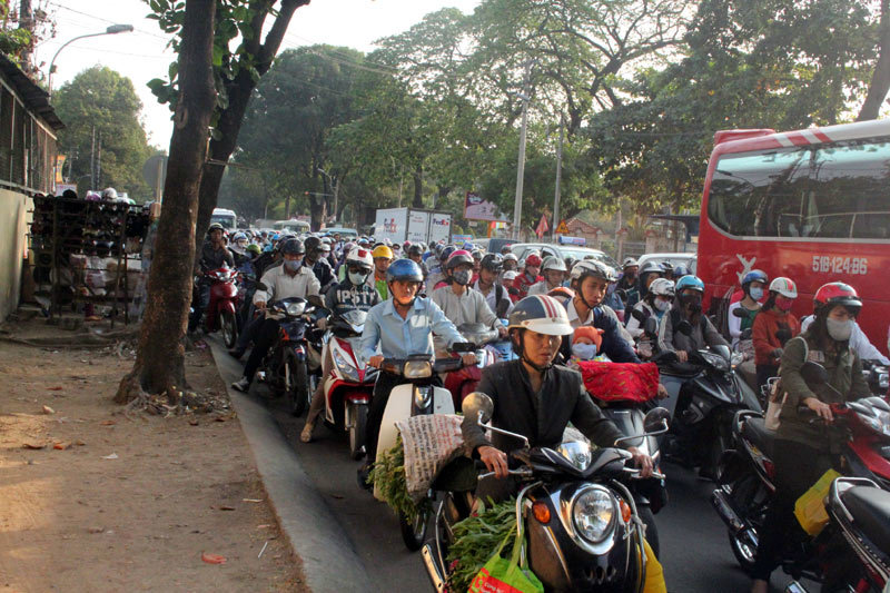 TP.HCM: Ngày 1/7 thu phí đường bộ đối với xe máy