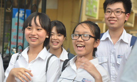 Điểm trúng tuyển chính thức vào lớp 10 ở Hà Nội