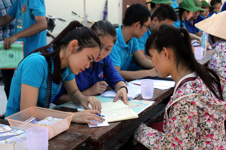 Nhiều địa phương tạo điều kiện cho thí sinh sửa sai