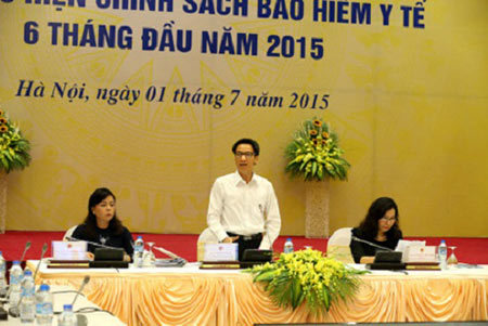 Nhắm đích 75% dân số tham gia BHYT năm 2015