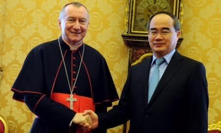 Chủ tịch MTTQ Nguyễn Thiện Nhân gặp Hồng y, Thủ tướng Vatican