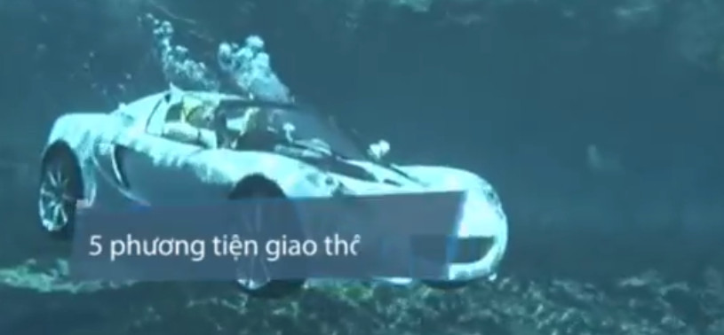 5 phương tiện giao thông kỳ lạ nhất hành tinh