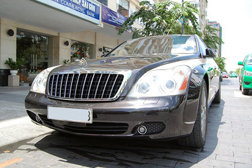 Maybach siêu sang 20 tỷ ở Sài Gòn